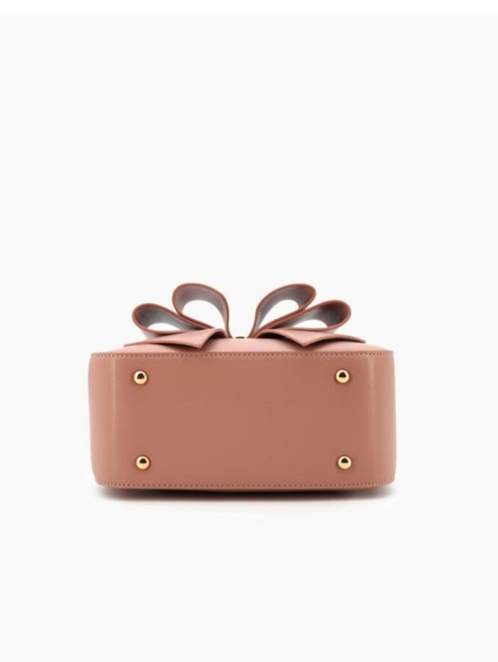 Women's Madeline Bow Vegan Crossbody in Mauve by Like Dreams - Picture 6 of 7